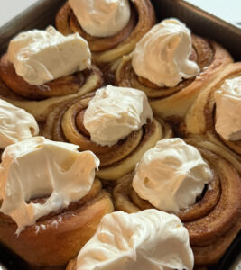 Milk Bread Cinnamon Roll