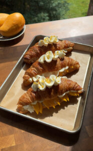 Mango Sticky Rice Croissants