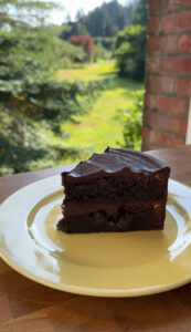 Chocolate Fudge Brownie Cake